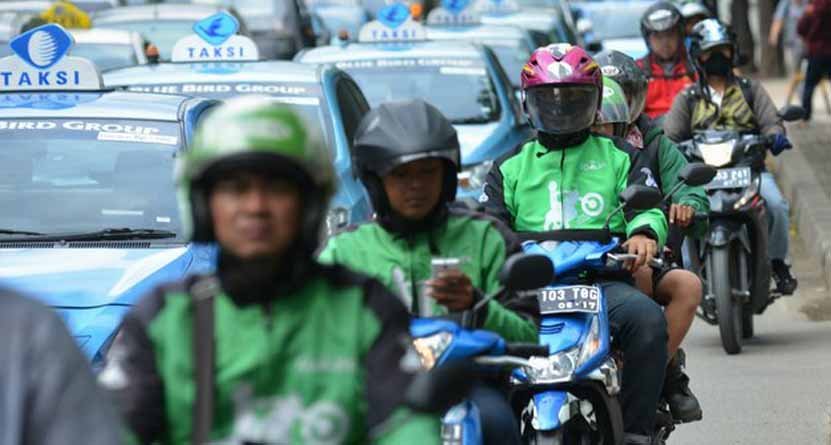 bluebird dan gojek