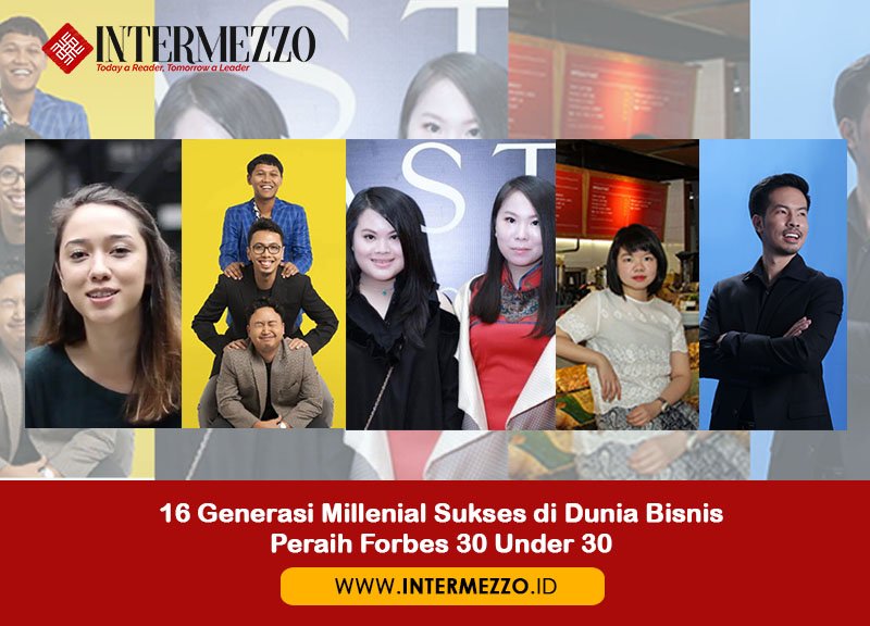 16 Pebisnis Millenial Sukses Meraih Forbes 30 Under 30