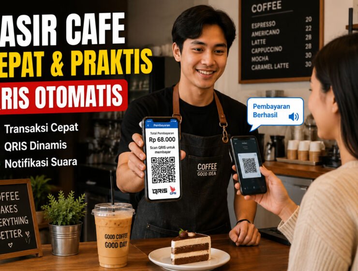 Aplikasi Kasir Cafe di Surabaya dengan QRIS Otomatis