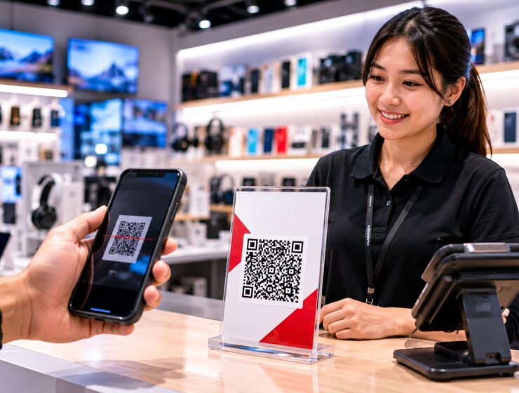 QRIS Toko Elektronik: Pembayaran Praktis dengan Notifikasi Suara dari InterActive QRIS SuperApp