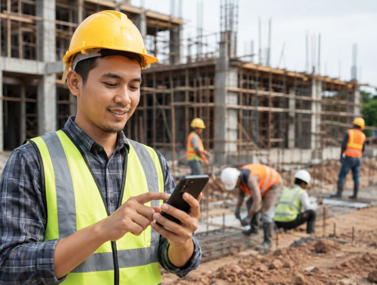 Aplikasi Absensi Pekerja Kontraktor Modern Hanya di InAct
