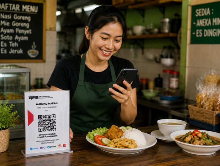 Aplikasi Kasir Warung Makan Terintegrasi QRIS Dinamis di InterActive MyProfit