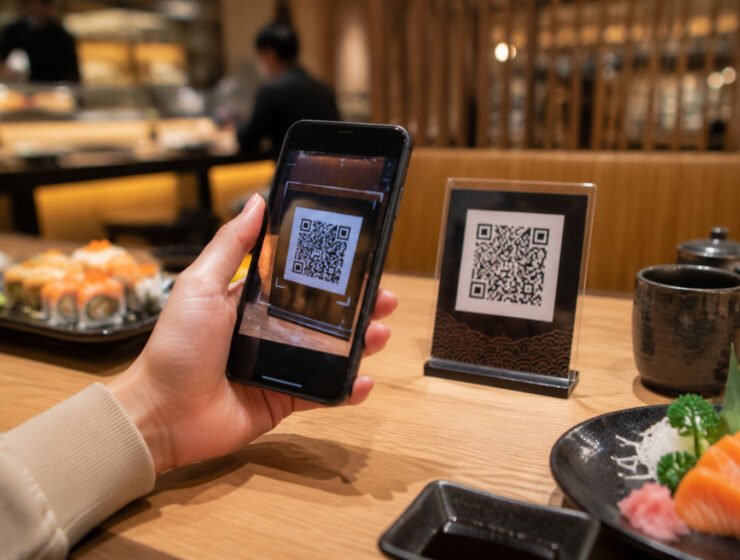 Aplikasi Kasir Sushi dengan Self Order QR Code | InterActive MyProfit