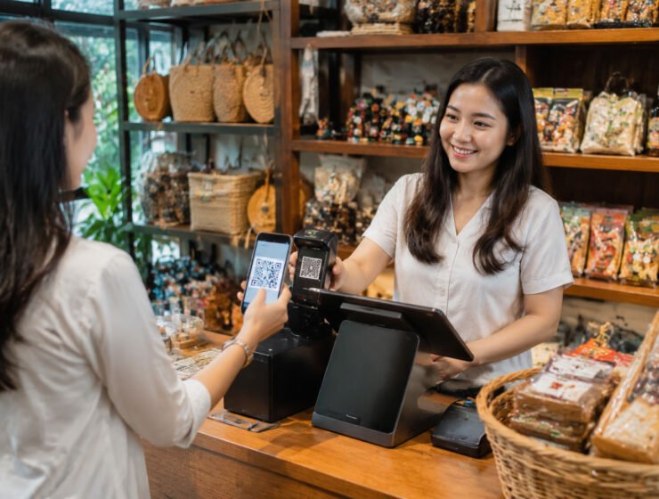 Aplikasi Kasir Toko Oleh-Oleh dengan Pembayaran QRIS Dinamis | InterActive MyProfit