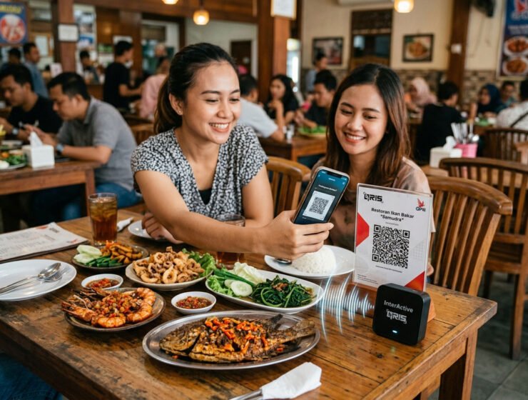 QRIS Restoran Seafood: Pembayaran Digital dengan Notifikasi Suara dari InterActive QRIS