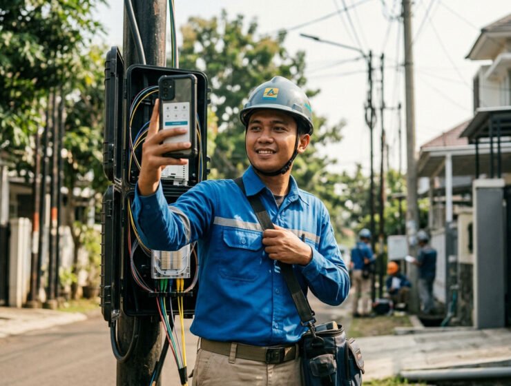 Aplikasi Absensi Instalasi Fiber Optik: Kelola Teknisi Lapangan dengan InAct HRIS