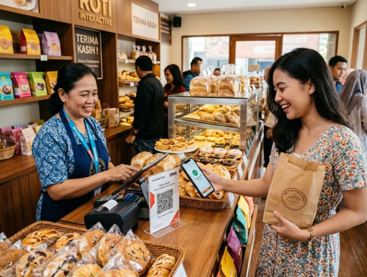 QRIS Toko Roti: Solusi Pembayaran Digital yang Praktis dengan InterActive QRIS QRIS Toko Roti: Solusi Pembayaran Digital yang Praktis dengan InterActive QRIS